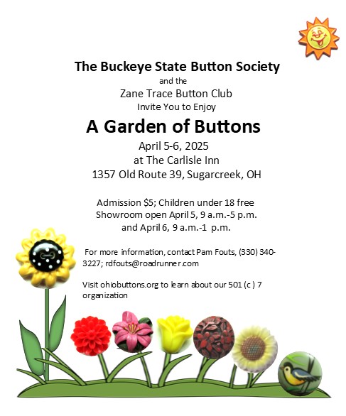 Buckeye State Button Society Spring Show 2025